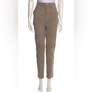 LAPOINTE Stretch Suede Skinny Pants ***BLACK